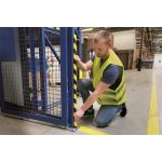 Sarokvédő profil, DURABLE "C35", sárga-fekete