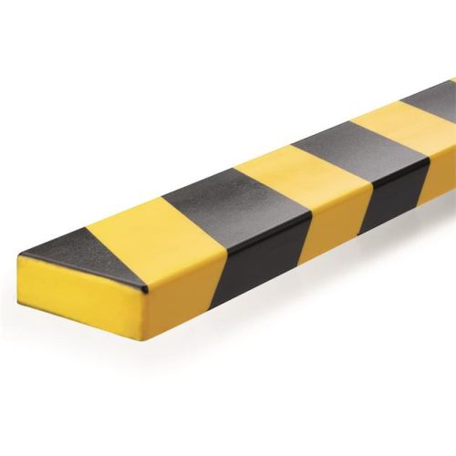 Felületvédő profil, DURABLE "S20", sárga-fekete