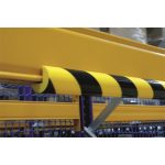 Élvédő profil, mágneses, DURABLE "E25R", sárga-fekete