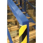 Élvédő profil, mágneses, DURABLE "C35", sárga-fekete