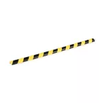 Csővédő profil, DURABLE "P30", sárga-fekete