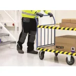 Csővédő profil, DURABLE "P30", sárga-fekete