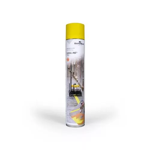 Padlójelölő spray, DURABLE "Duraline® 750", sárga