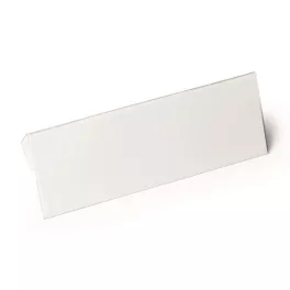   Logisztikai zseb,  behajtható, 1/2 A5, fekvő, DURABLE "HARD COVER", átlátszó