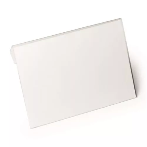 Logisztikai zseb, , behajtható, A5, fekvő, DURABLE "HARD COVER", átlátszó