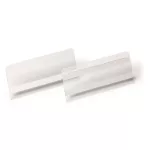 Logisztikai zseb, 150x67 mm, fekvő, DURABLE, öntapadó csíkkal, átlátszó