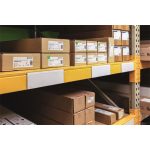 Logisztikai zseb, 210x74 mm, fekvő, DURABLE "HARD COVER", öntapadó csíkkal, átlátszó