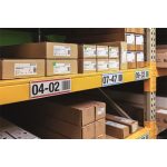 Logisztikai zseb, 210x74 mm, fekvő, DURABLE "HARD COVER", öntapadó csíkkal, átlátszó