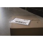 Logisztikai zseb, zsebdróttal, A5, fekvő, PP, DURABLE "HARD COVER", átlátszó