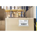 Logisztikai zseb, zsebdróttal, A5, fekvő, PP, DURABLE "HARD COVER", átlátszó