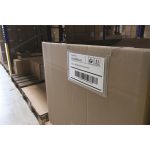 Logisztikai zseb, zsebdróttal, A5, fekvő, PP, DURABLE "HARD COVER", átlátszó