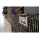 Logisztikai zseb, zsebdróttal, A5, fekvő, PP, DURABLE "HARD COVER", átlátszó