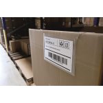 Logisztikai zseb, zsebdróttal, A4, fekvő, PP, DURABLE "HARD COVER", átlátszó