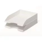 Irattálca, műanyag, DURABLE, "Basic", fehér