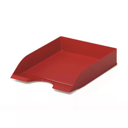 Irattálca, műanyag, DURABLE, "Basic", piros