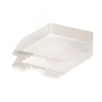 Irattálca, műanyag, DURABLE, "Basic", áttetsző