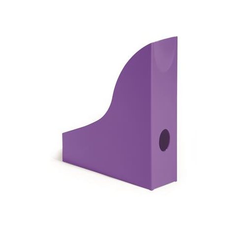 Iratpapucs, műanyag, 73 mm, DURABLE, "Basic", világoslila