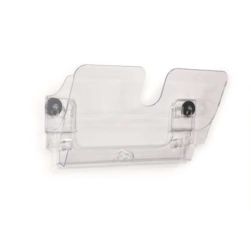 Prospektustartó, fali, fekvő, A4, mágneses, DURABLE "FLEXIPLUS", áttetsző