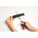 Fémszalag, öntapadó, 3,5 cm x 5 m, DURABLE, fehér, 10 db mágnessel