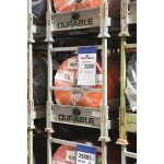 Logisztikai zseb, A4, álló, DURABLE "Neodym", mágnessel, sötétkék