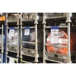 Logisztikai zseb, A4, álló, DURABLE "Neodym", mágnessel, sötétkék