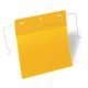 Logisztikai zseb, A5, fekvő, DURABLE, dróttal, sárga