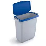Nyitható tető, 60 l-es szemeteshez, műanyag, DURABLE "Durabin®", kék
