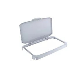   Nyitható tető, 60 l-es szemeteshez, műanyag, DURABLE "Durabin®", szürke
