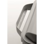 Szemetes, 60 l, műanyag, DURABLE "DURABIN ECO", szürke