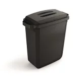 Szemetes, 60 l, műanyag, DURABLE "DURABIN ECO", fekete