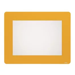 Padlójelölő ablak, sárga, A4, eltávolítható, DURABLE