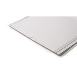 Információs tábla, 149x149 mm, öntapadó, DURABLE, áttetsző