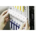 Zárható kulcsszekrény, 72 kulcs, DURABLE, ezüst
