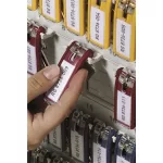 Kulcscímke, műanyag, DURABLE "KEY CLIP", vegyes színek