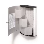 Elsősegélyláda, 3 részes, üres, DURABLE, "L", ezüst