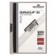Gyorsfűző, klipes, A4, DURABLE "DURACLIP® 30", szürke