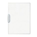 Gyorsfűző, klipes, A4, DURABLE "Swingclip® 30", fehér