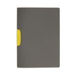 Gyorsfűző, klipes, A4, DURABLE "DURASWING® COLOR 30", sárga