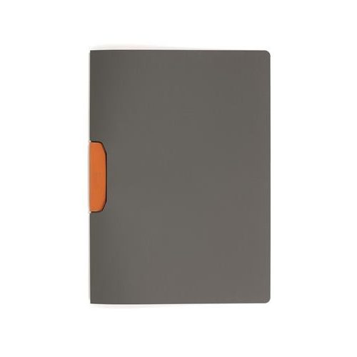 Gyorsfűző, klipes, A4, DURABLE "DURASWING® COLOR 30", narancssárga