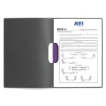 Gyorsfűző, klipes, A4, DURABLE "DURASWING® COLOR 30", lila