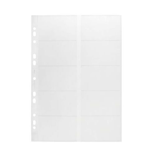 Névjegytartó betét, 10 db-os, DURABLE