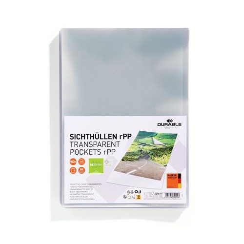 Genotherm, "L", PP, A4, 100 mikron, DURABLE "rPP"