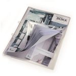 Prezentációs mappa, PP, A4, lefűzhető, DURABLE, áttetsző