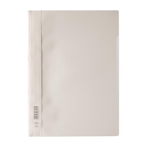 Gyorsfűző, PP, A4, DURABLE "Economy", fehér