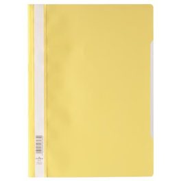 Gyorsfűző, PP, A4, DURABLE "Economy", sárga