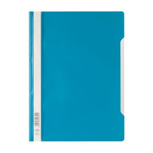 Gyorsfűző, PP, A4, DURABLE "Economy", kék