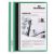 Gyorsfűző, A4, széles, panorámás, DURABLE "DURAPLUS®", zöld