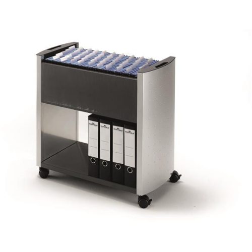 Függőmappa tároló, fém, DURABLE "Design Line"