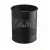 Papírkosár, fém, 15 liter, DURABLE, fekete