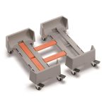 Szállítókocsi, 60 liter, rPP, DURABLE, grafit